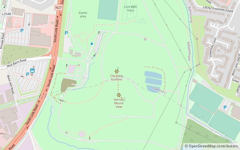 Tramore Valley Park location map