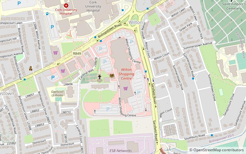 Wilton Shopping Centre location map