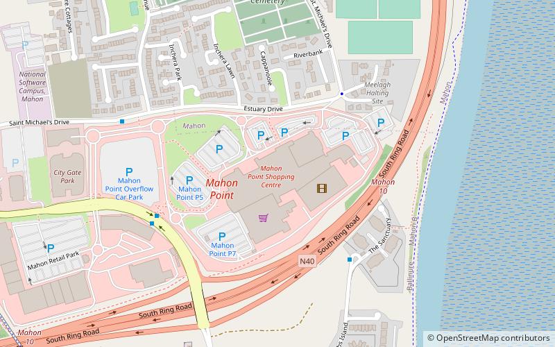 Mahon Point Shopping Centre location map