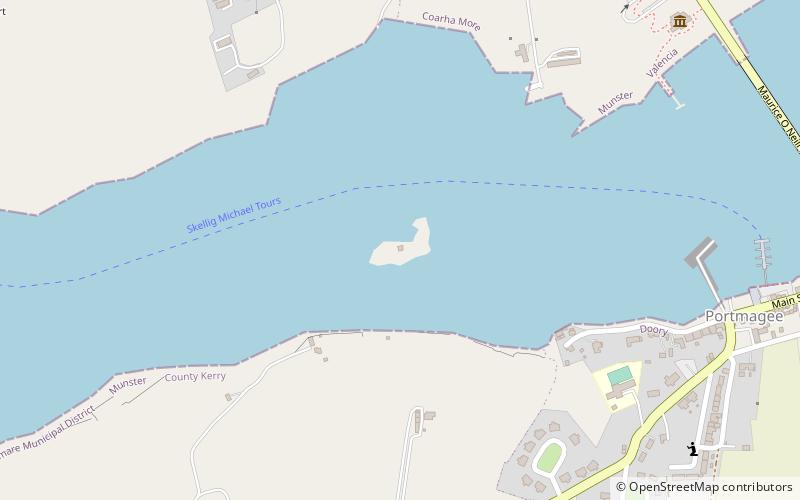Illaunloughan Island Monastery location map