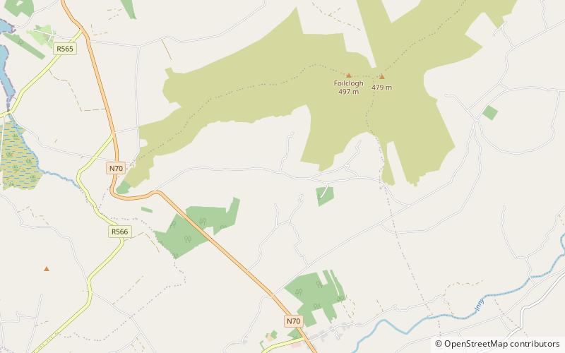 Cloghanecarhan location map