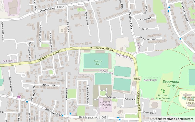 Páirc Uí Rinn location map