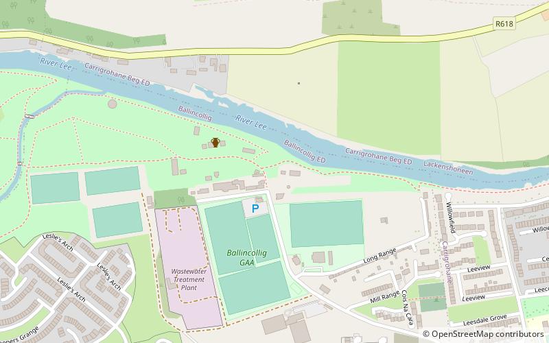 Ballincollig Royal Gunpowder Mills location map