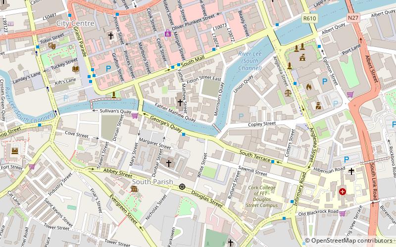Cork College of Commerce location map