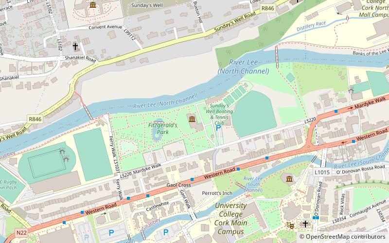 Cork Public Museum location map