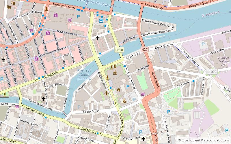 Cork City Hall location map
