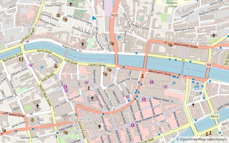Cork Opera House location map