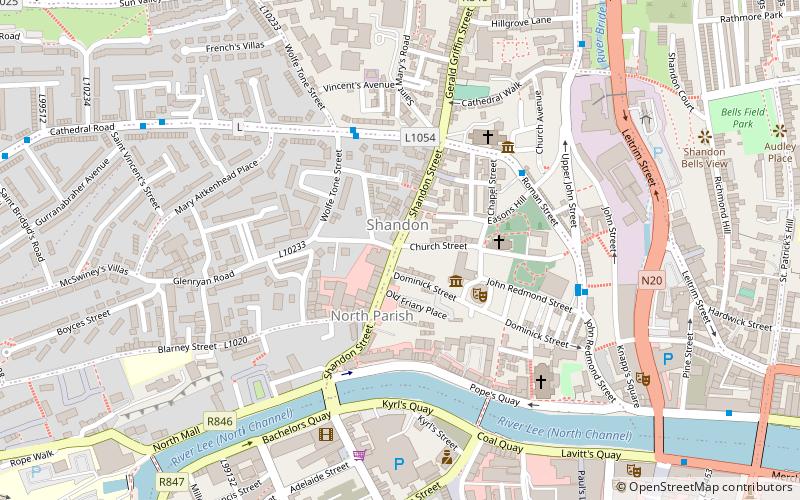 Shandon Street location map