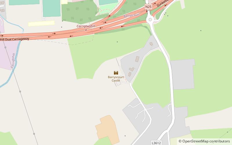 Barryscourt Castle location map