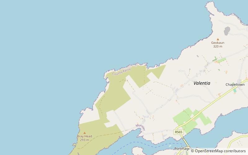 st brendans well valentia island location map