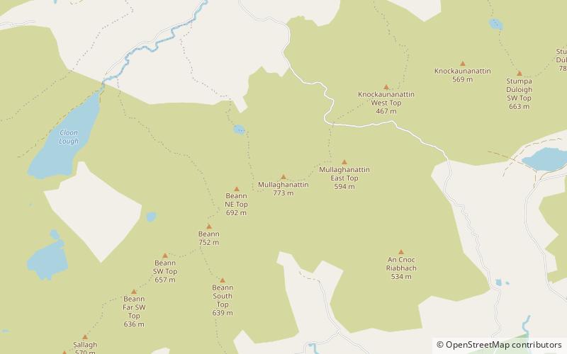 Mullaghanattin location map