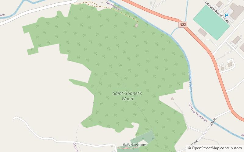 St. Gobnet's Wood location map
