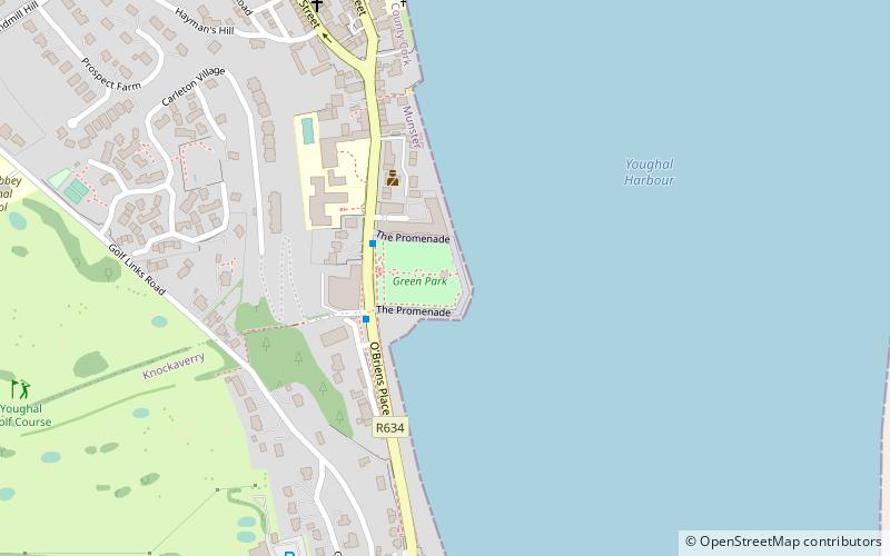 pavilion youghal location map