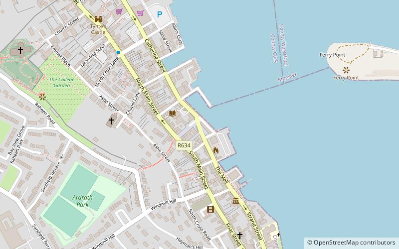site of the exchange youghal location map