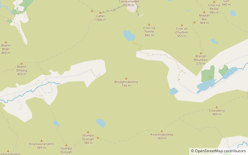 Broaghnabinnia location map