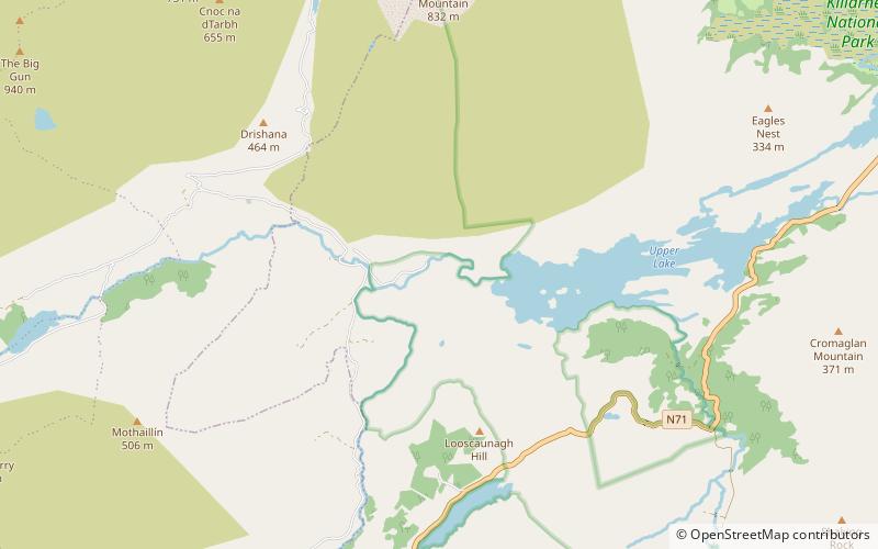 lord brandons cottage killarney national park location map