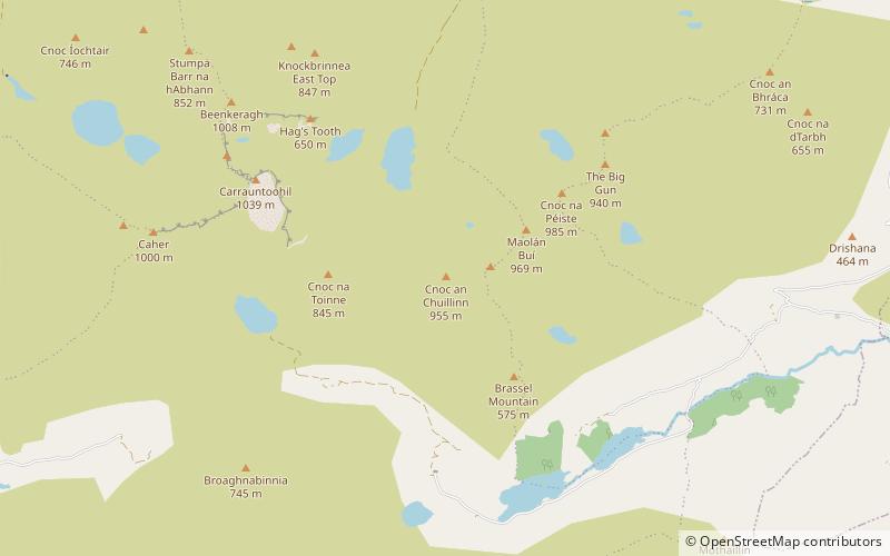 Cnoc an Chuillin location map