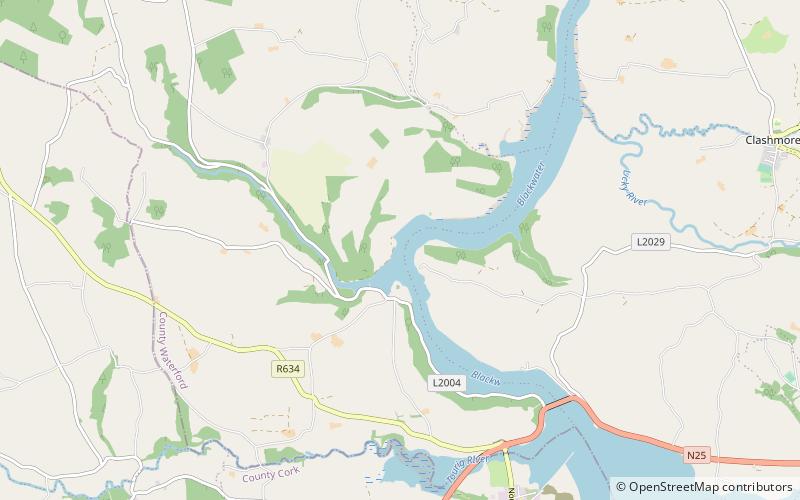 Molana Abbey location map