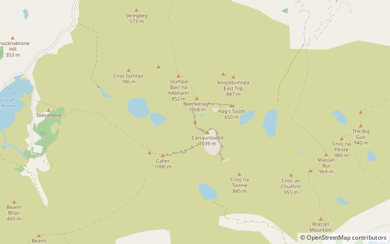 The Bones location map