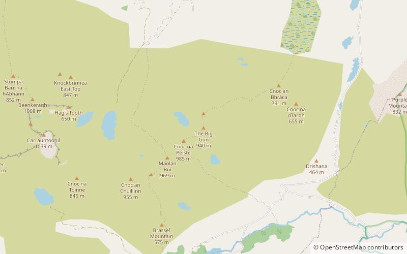 The Big Gun location map