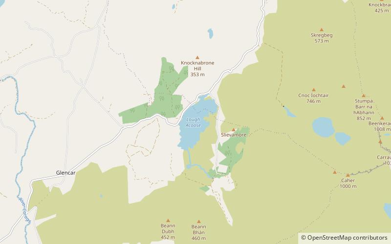 Lough Acoose location map