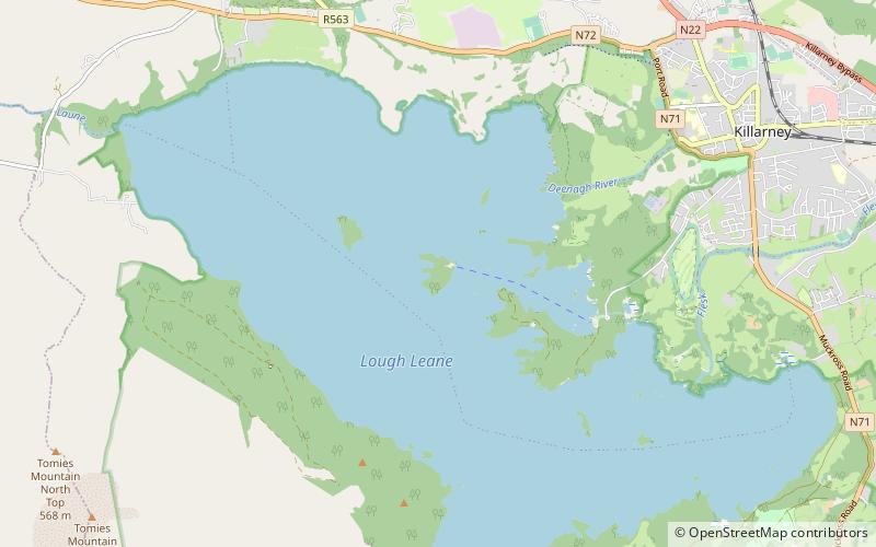 Innisfallen Island location map