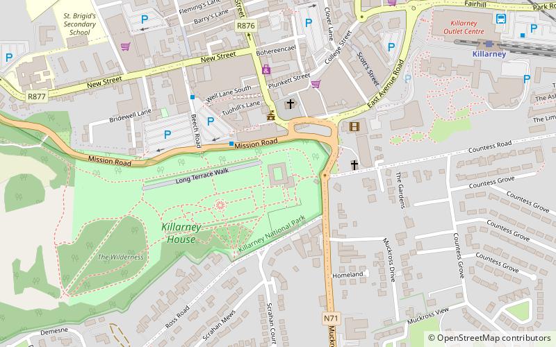 The Grand Killarney location map