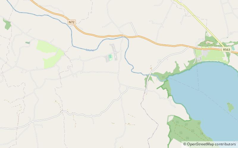 Dunloe Ogham Stones location map