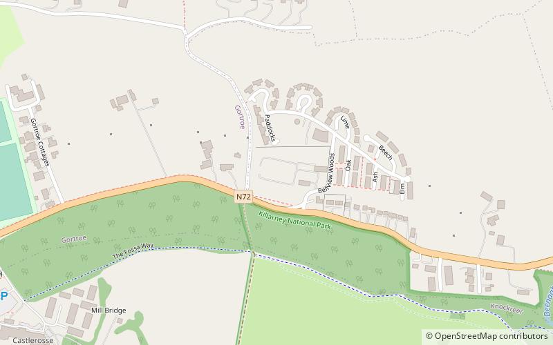 Killarney Riding Stables location map