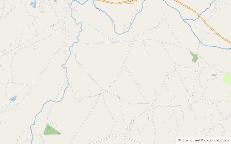 Kilcoolaght East ogham stones location map