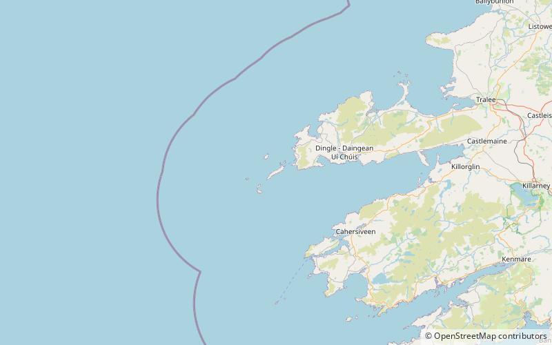 Blasket Islands location map