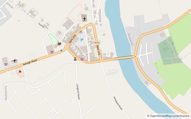 castle conway killorglin location map