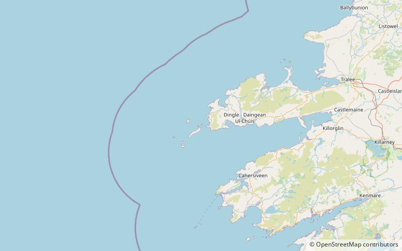 Blasket Islands location map