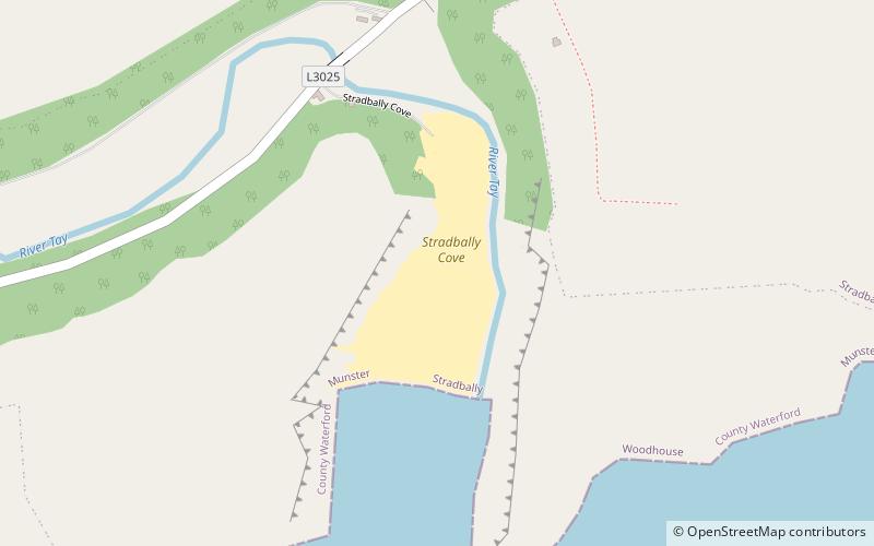 stradbally cove location map
