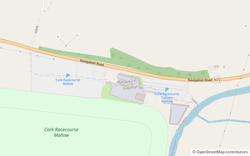 Cork Racecourse location map