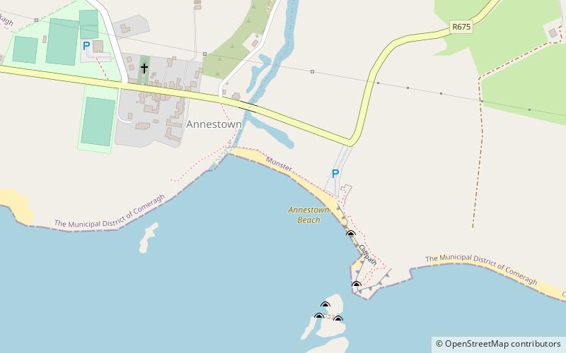 annestown beach location map