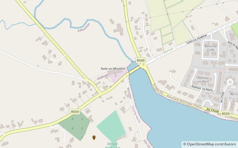 dingle distillery an daingean location map