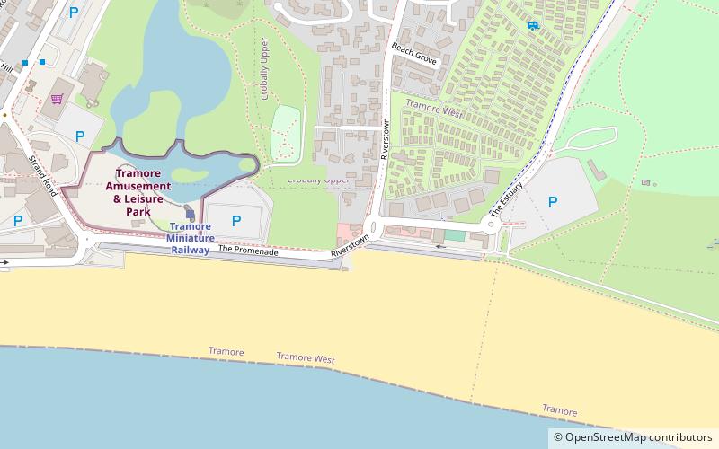 t bay surf eco centre tramore location map
