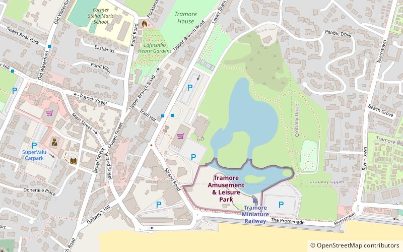 Splashworld Tramore location map