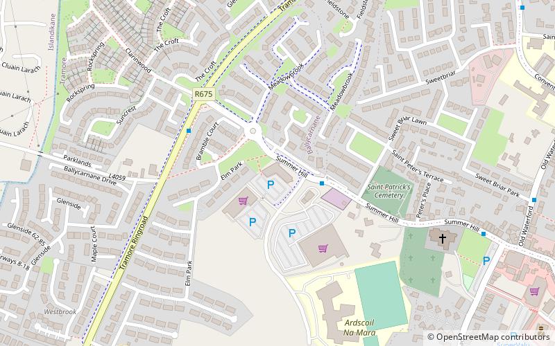 summerhill centre tramore location map