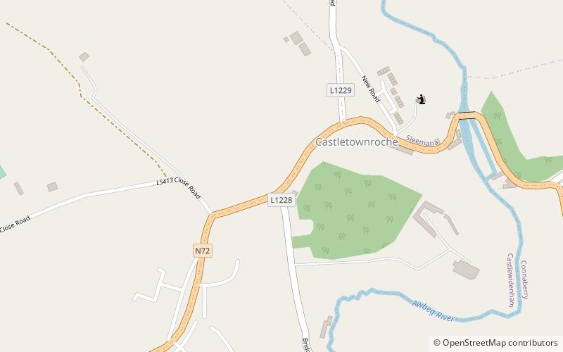 Castletownroche location map
