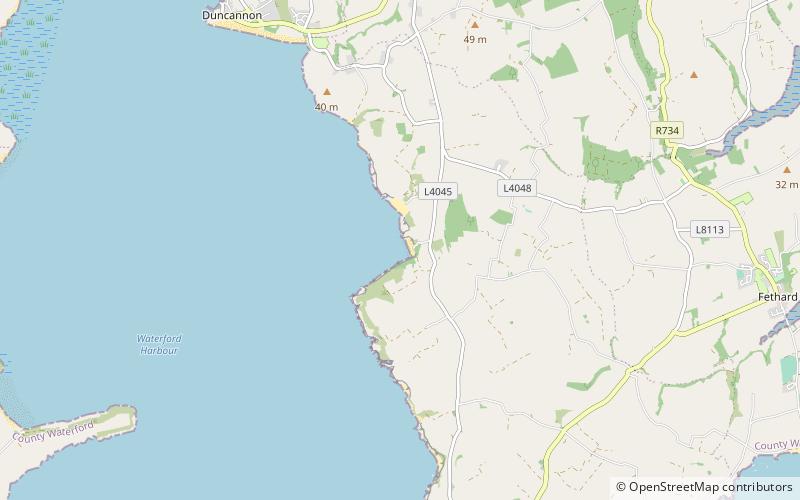 dollar bay beach location map
