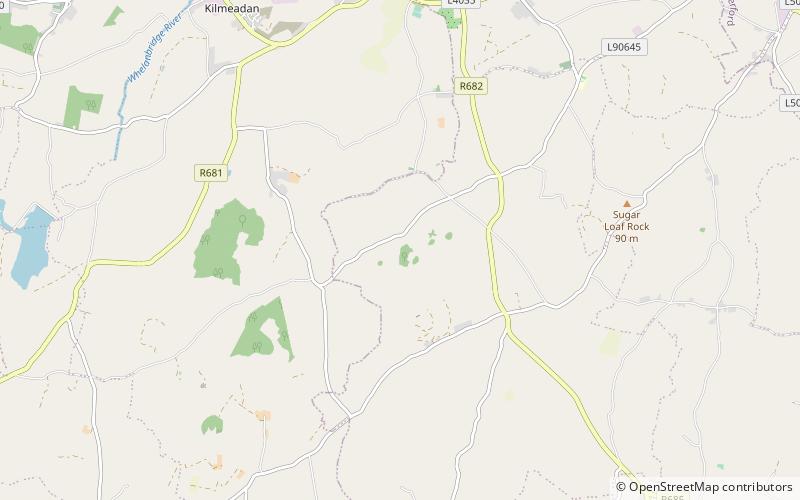 Gaulstown location map