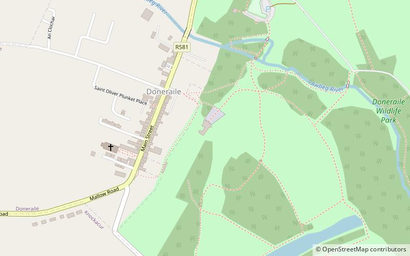 Doneraile House location map