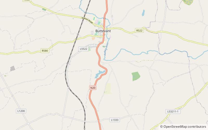 Ballybeg Priory location map