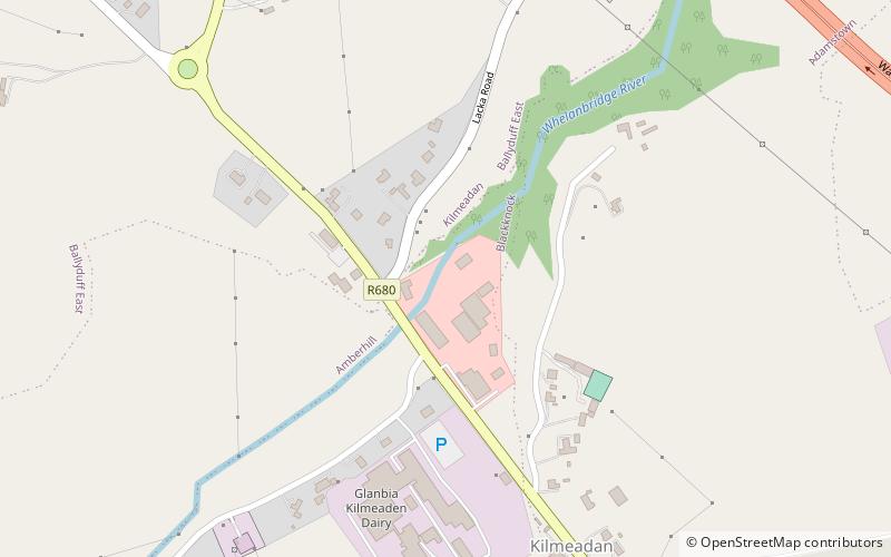 Kilmeaden location map