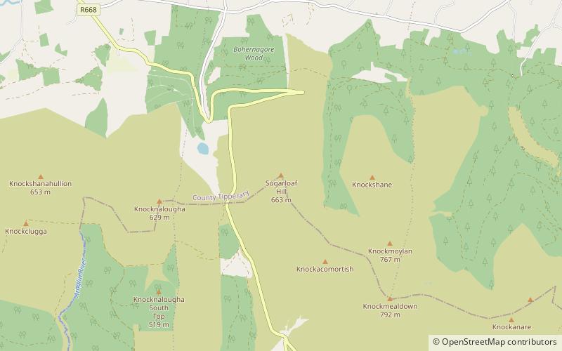 Sugarloaf Hill location map
