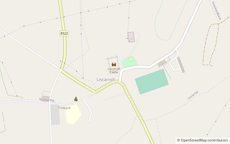 Liscarroll Castle location map