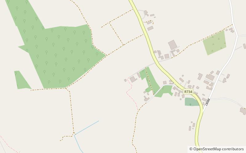 Rathumney Castle location map