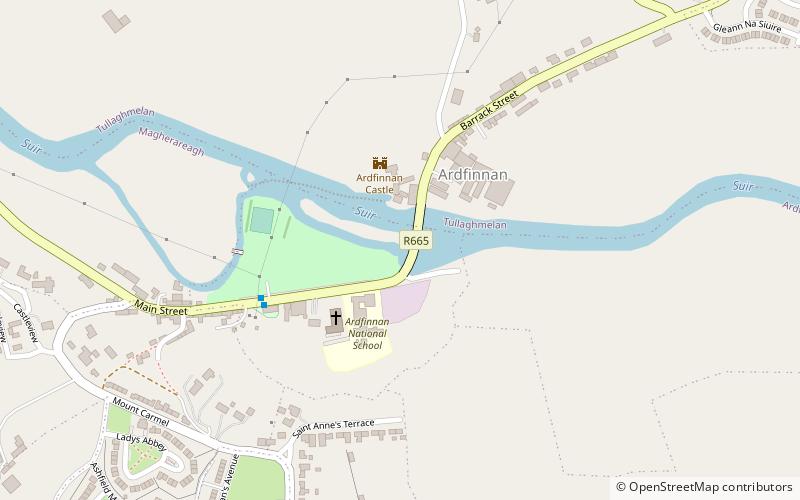 Ardfinnan Castle location map